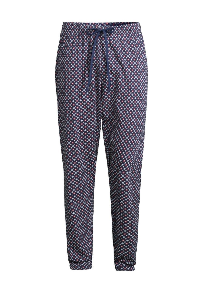 Minimalistisch bedruckte Baumwoll-Loungewear-Hose