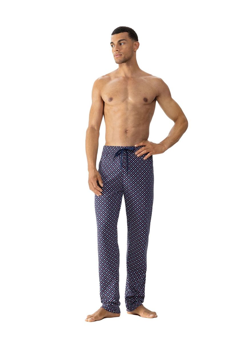 Minimalistisch bedruckte Baumwoll-Loungewear-Hose