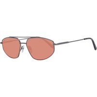 Bronzefarbene Metallsonnenbrille