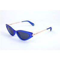 Blaue Cat-Eye Mode Sonnenbrille
