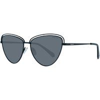 Schwarze Cat-Eye Draht Sonnenbrille