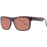 Braune Kunststoff-Sonnenbrille