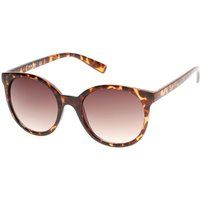 Runde Schildpatt Sonnenbrille
