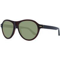 Braune Acetat-Sonnenbrille