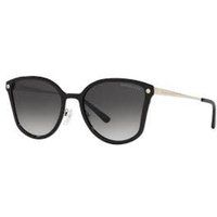 Runde übergroße Sonnenbrille mit Metallbügeln