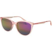 Rosa Metallsonnenbrille