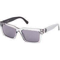 Elegante Sonnenbrille mit transparentem Rahmen