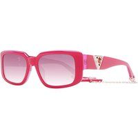 Gu7742 Pinke Quadratische Sonnenbrille