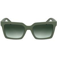 Quadratische grüne biobasierte Sonnenbrille