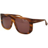 Braune Acetat-Sonnenbrille