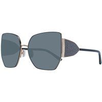 Schwarze Acetat-Sonnenbrille