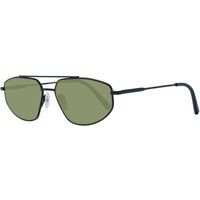 Schwarze Metall-Sonnenbrille