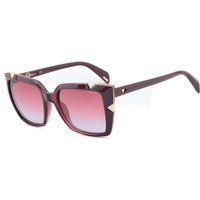 Übergroße Sonnenbrille mit eckigem Rahmen