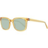 Gu7760 Ambergrün Quadratische Sonnenbrille