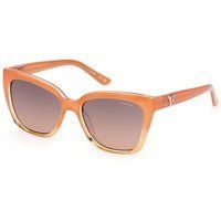 Orangefarbene Cat-Eye Sonnenbrille