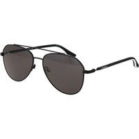 Schwarze Gummi-Sonnenbrille