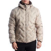 Herren Steppjacke mit Kapuze