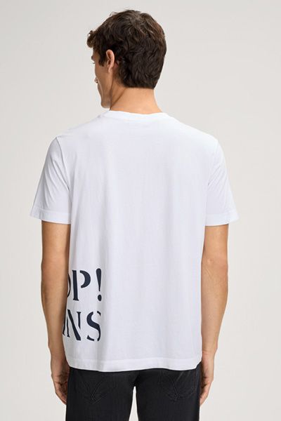 T-Shirt aus Baumwolljersey mit Logo-Print