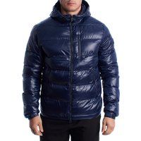 Herren-Steppjacke mit Kapuze