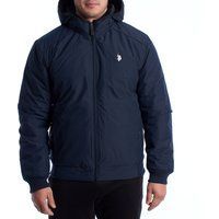 Herren Bomberjacke mit Kapuze