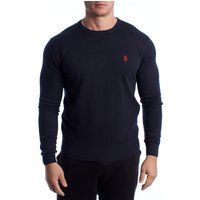 Klassischer Rundhals Strickpullover