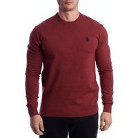 Klassischer Rundhals Strickpullover