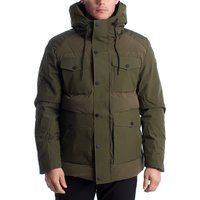 Herren Parkajacke mit gefütterter Kapuze