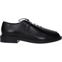 Leder-Fransen-Oxford-Schuhe