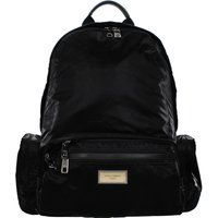 Schwarzer Nylon-Rucksack