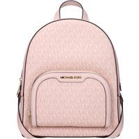 Rosa Stoff-Rucksack