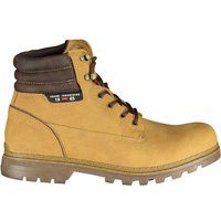 Lässige Lederstiefel zum Schnüren