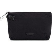 Schwarze Nylon-Clutch Tasche