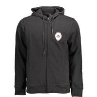 Lässiger Kapuzenpullover mit Reißverschluss und Logo