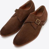 Herren Monk Strap Schuhe aus Wildleder
