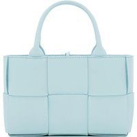 Gewebte Handtasche aus Leder