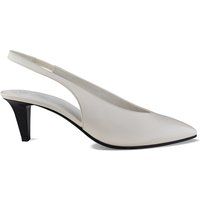 Elegante Slingback Kitten Heels aus Leder