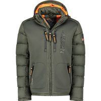 Gesteppte Reißverschlussjacke mit Einsätzen
