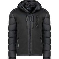 Hybrid Steppjacke mit Softshell-Details