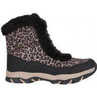 Mountain Warehouse - "Ohio" Leo-Muster Schneestiefel für Damen, Thermisches Material (Schwarz)