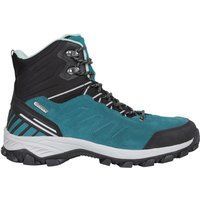 Mountain Warehouse - Wanderstiefel für Damen, Leder, Wasserfest (Dunkles Aquamarin)