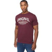 Herren T-Shirt mit Grafikdruck aus Baumwolle