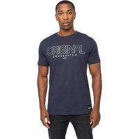 Crosshatch - "Carrimoore" T-Shirt für Herren (Marine)