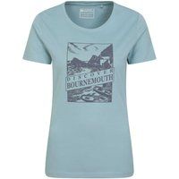 Mountain Warehouse - "Discover Bournemoth" T-Shirt für Damen (Blau)
