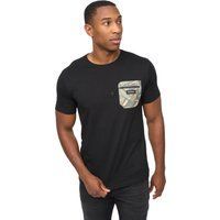 Crosshatch - "Campbox" T-Shirt für Herren (Schwarz)