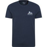 Mountain Warehouse - "Whistler" T-Shirt für Herren, kurzärmlig (Marine)