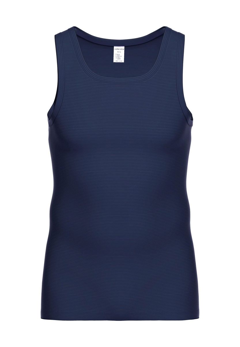 Klassisches geripptes Tanktop für Herren