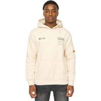 Duck and Cover - "Skullmatic" Kapuzenpullover für Herren (Naturweiß)