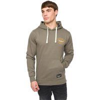Crosshatch - "Motocross" Kapuzenpullover für Herren (Oliv)