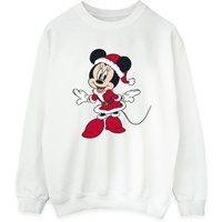 Disney - Sweatshirt für Damen - weihnachtliches Design (Weiß)