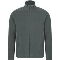Mountain Warehouse - "Raso" Fleece-Oberteil für Herren, Durchgehender Reißverschluss (Khakigrün)